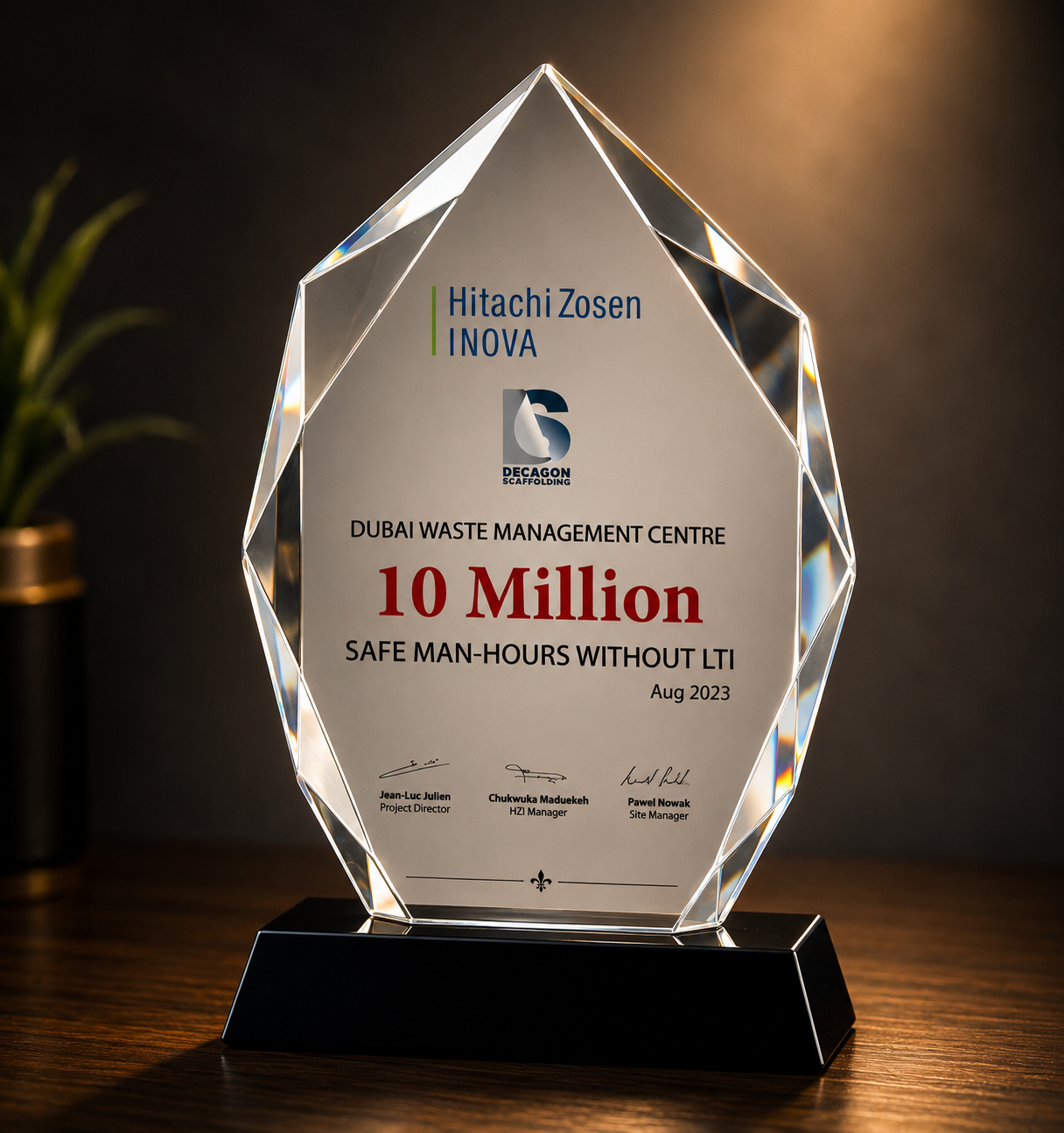 10 Million Safe Man-Hours – Dubai Waste Management Centre